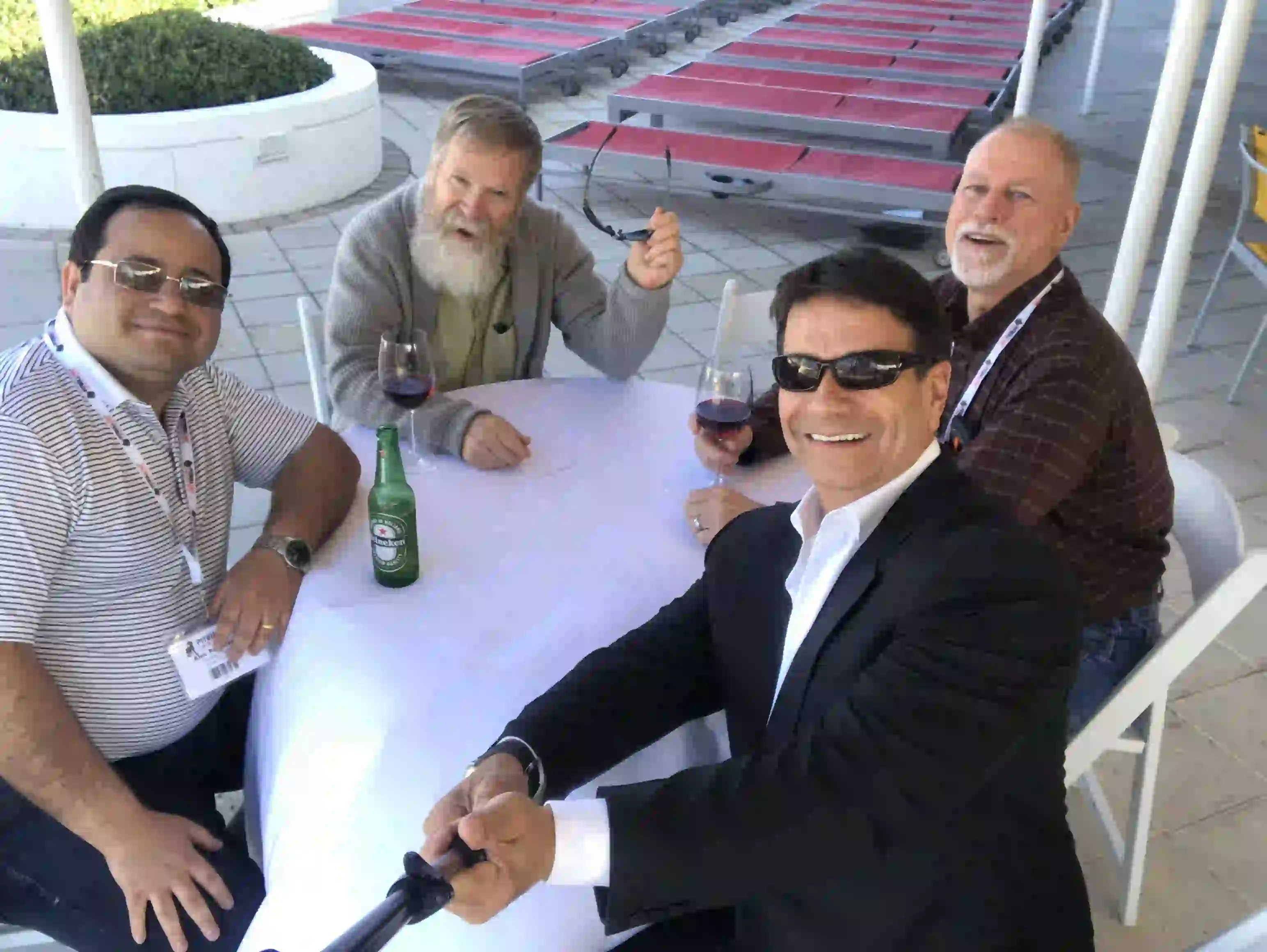Several pictures of previous tax resolution conferences