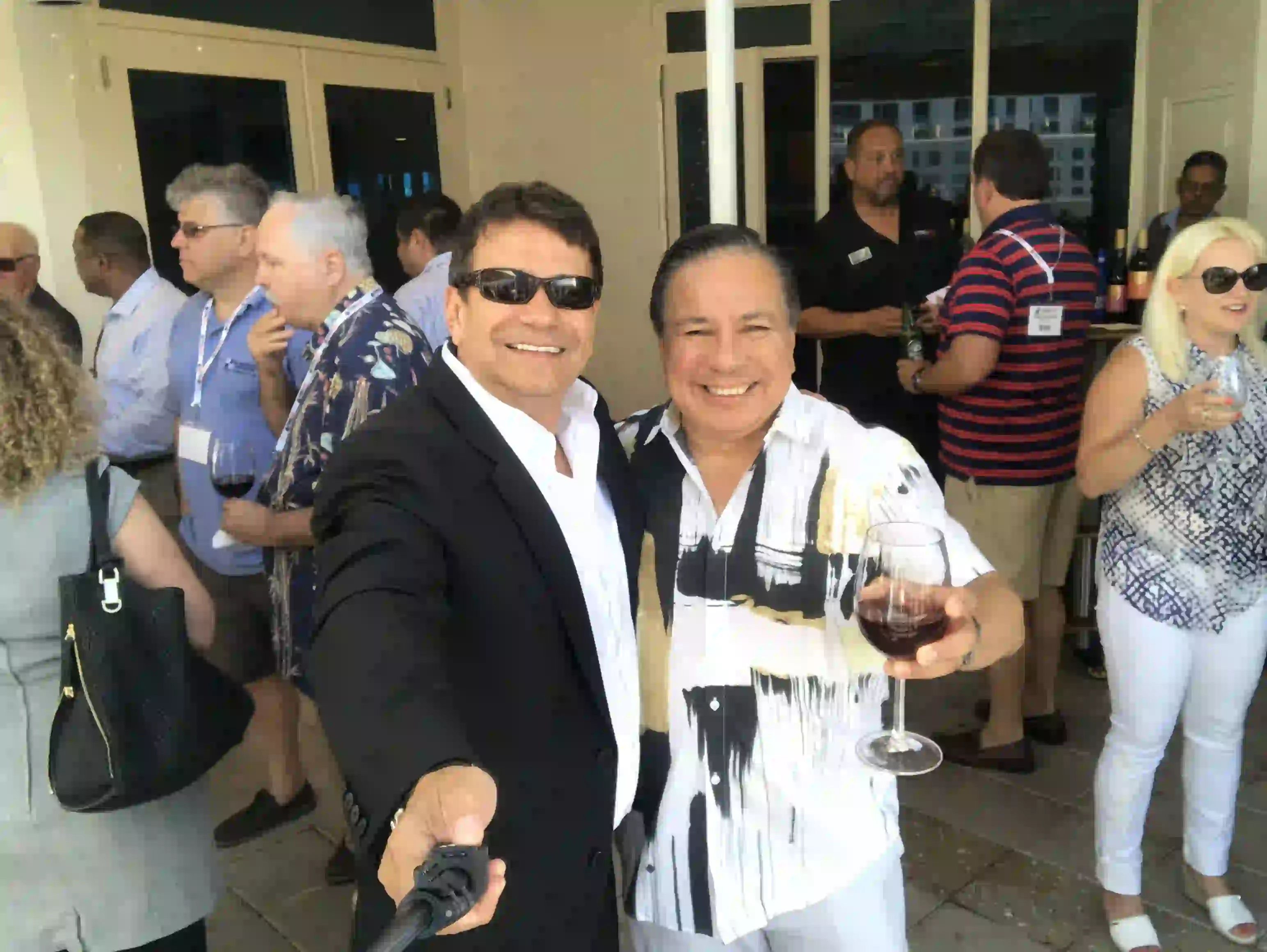 Several pictures of previous tax resolution conferences