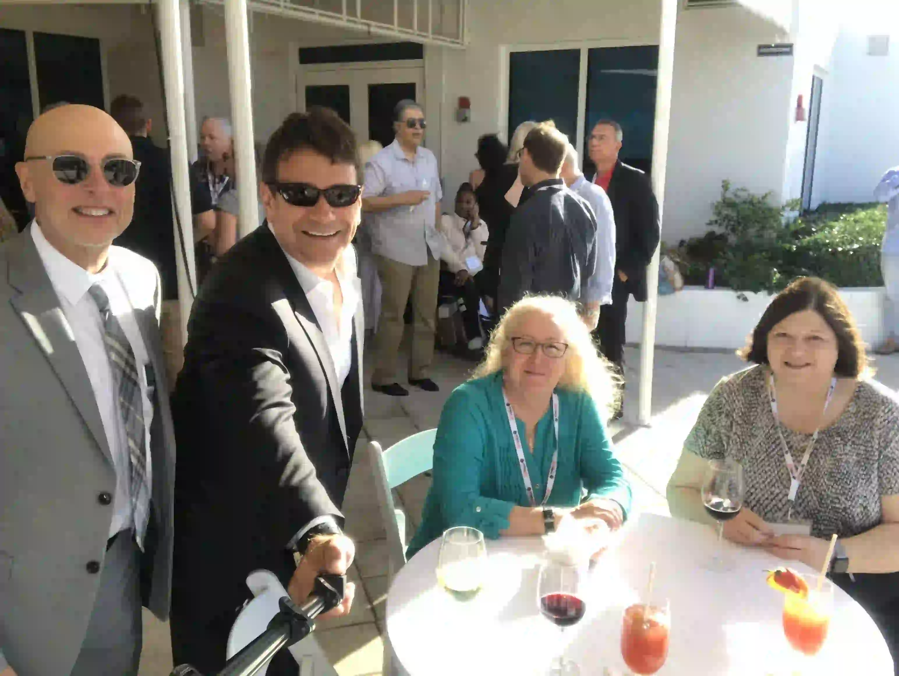 Several pictures of previous tax resolution conferences