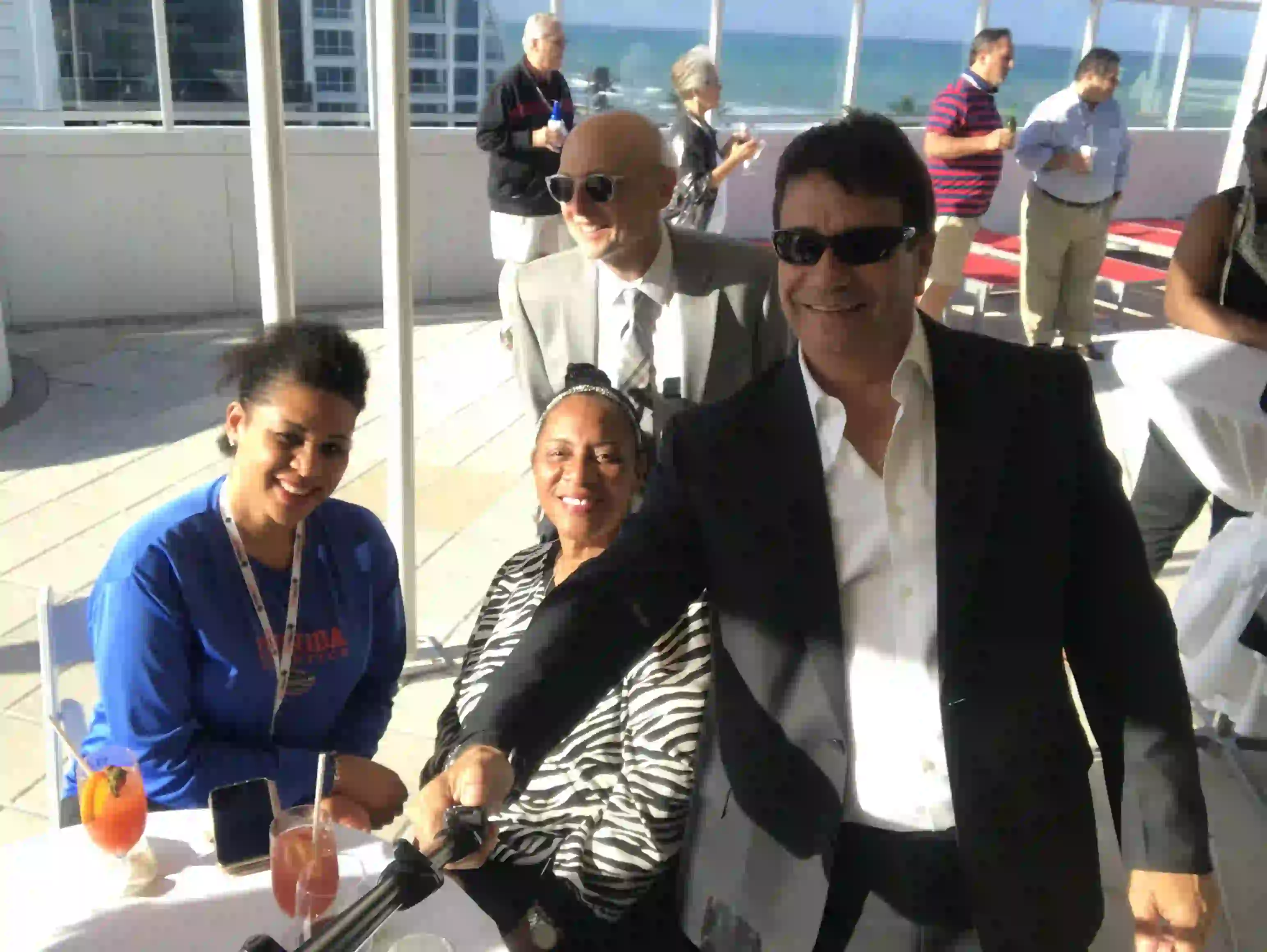 Several pictures of previous tax resolution conferences