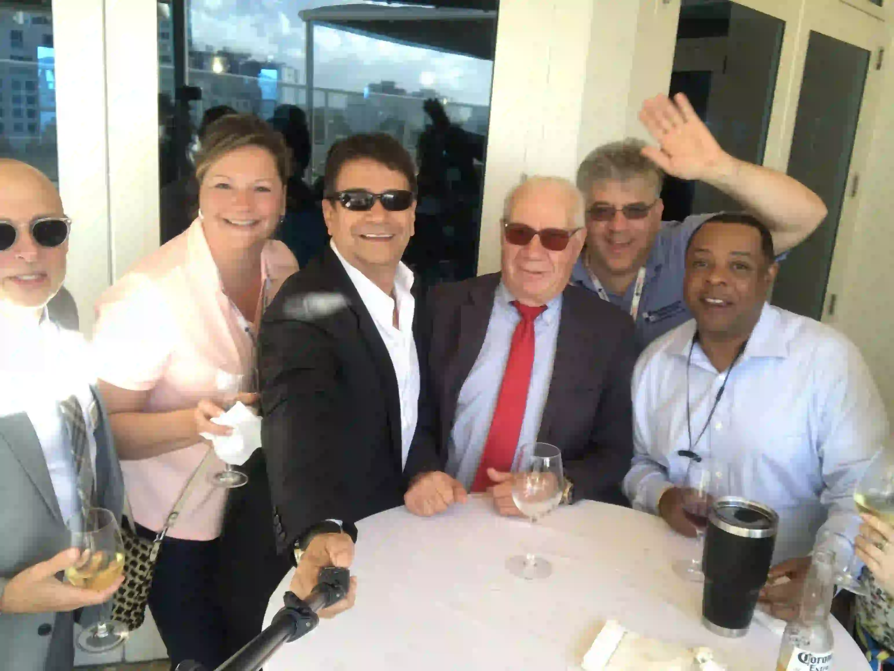 Several pictures of previous tax resolution conferences