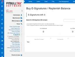 PitBullTax e-Signature Integration with DocuSign®