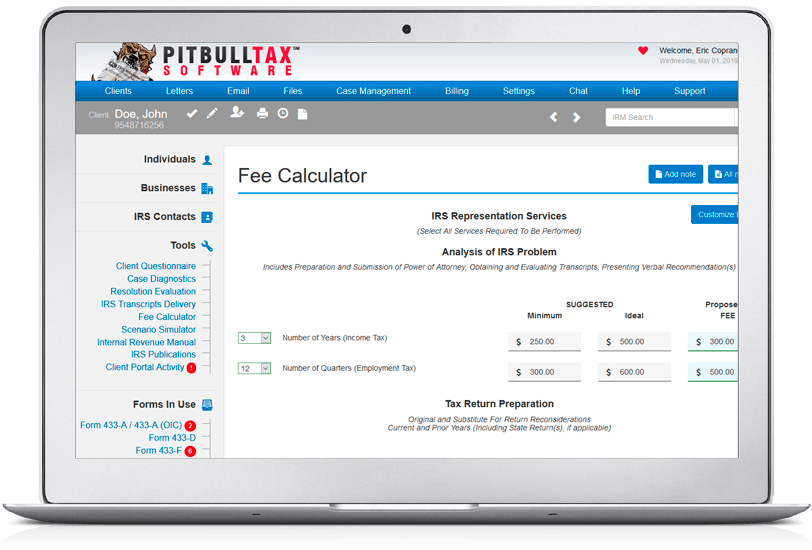 Fee Calculator