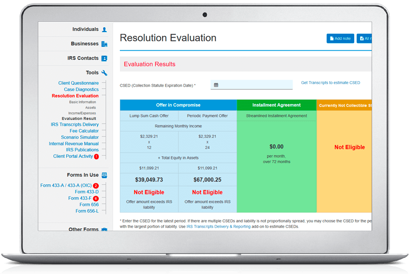 Resolution Evaluation